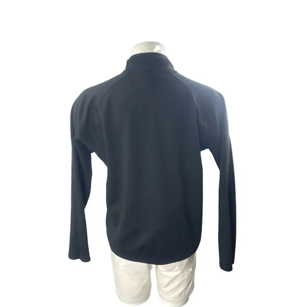 The North Face Skyline Crest Black Long Sleeve Athletic Activewear Coat Jacket L